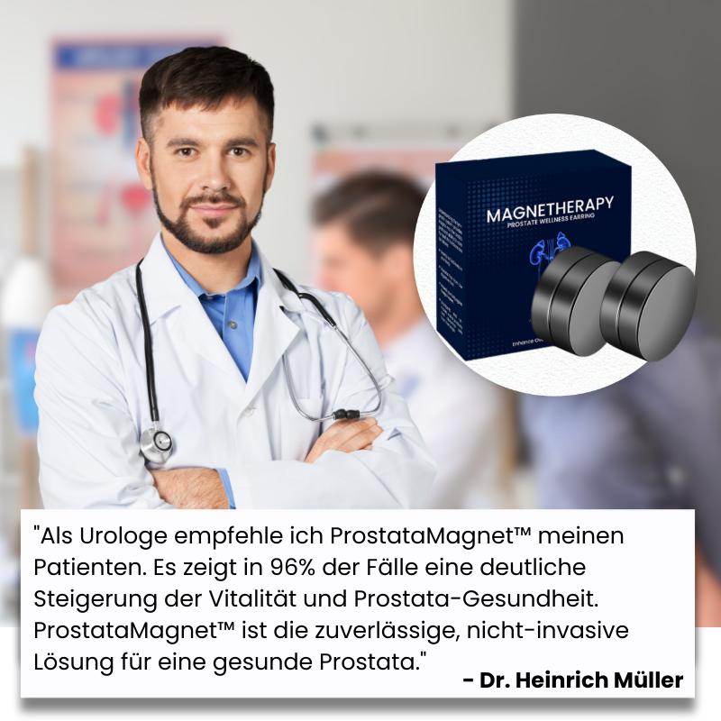 ProstataMagnet™ | Magnettherapie Prostata Wellness Ohrring