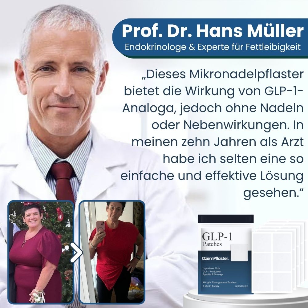 OzemPflaster™ | Natürliche Gewichtsreduktion Pflaster