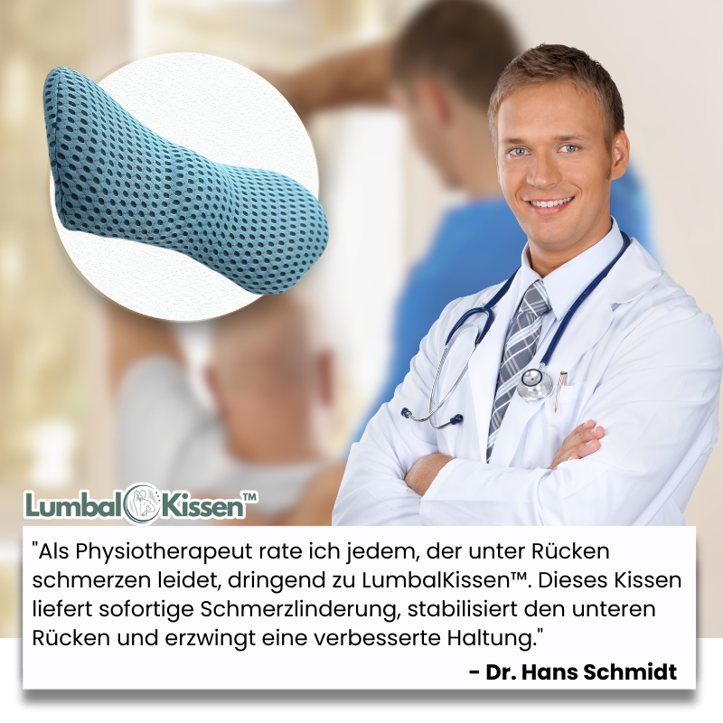 LumbalKissen™ | Lendenwirbelstützkissen