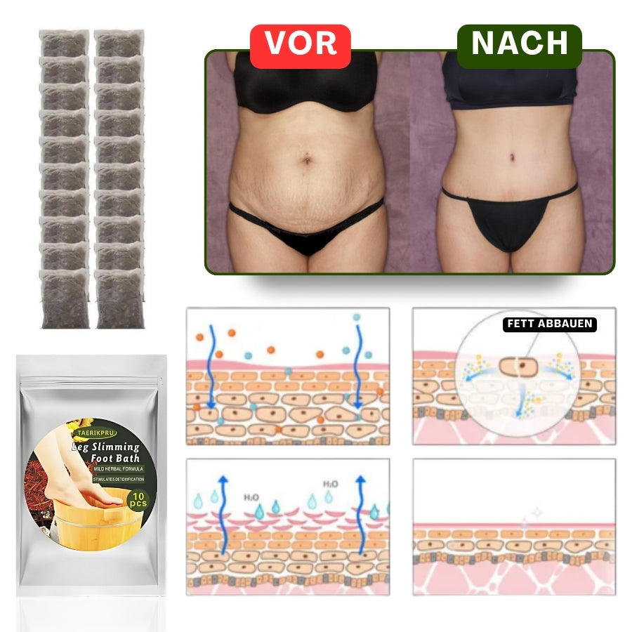 EcoSoothe™ | Entgiftung & lymphatische Drainage-Beutel für Fußbäder