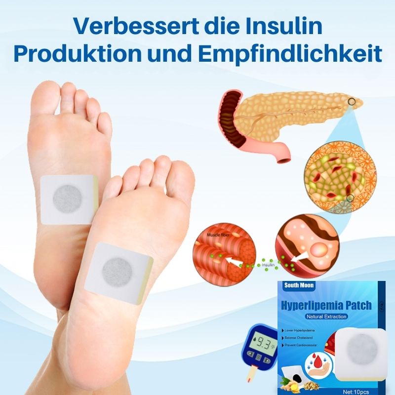 GlucoFettControl™ | Dual-Action Zucker- und Lipid-Balance Pflaster