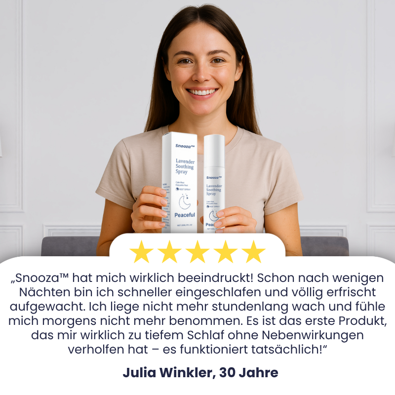 Snooza™ | Natürliches Lavendelspray zur Schlafunterstützung