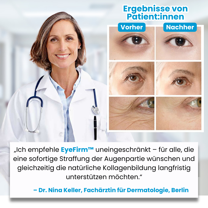 EyeFirm™ - Creme | Reduziert Schwellungen und Fältchen in 5 Minuten