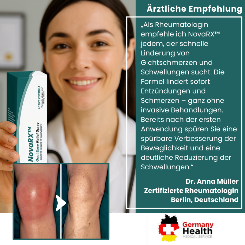 NovaRX™ | Gicht-Linderungs-Spray