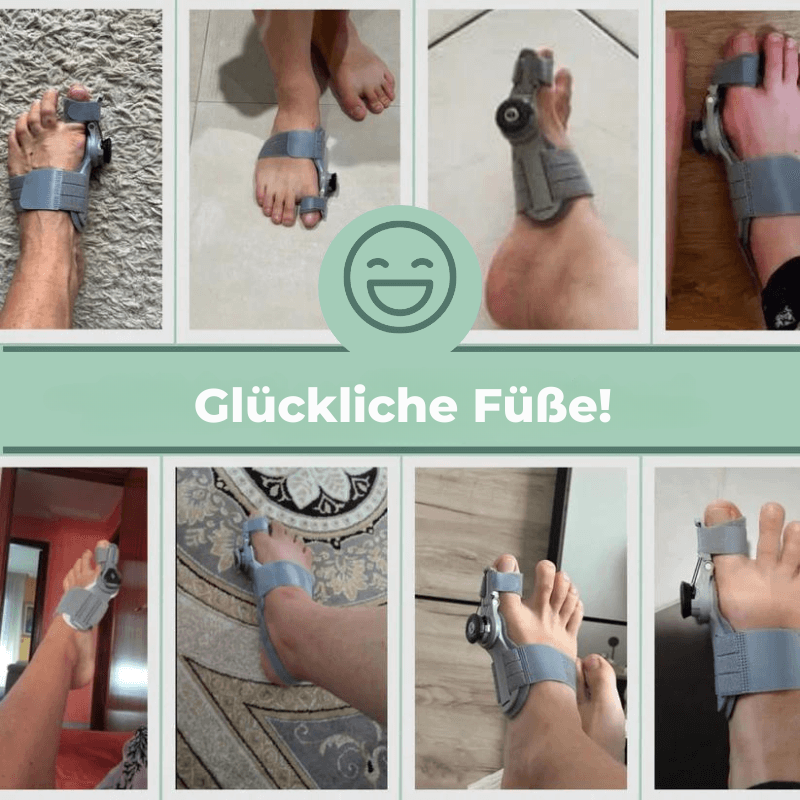 ZehenFrei™ | Lindern Sie jahrelange Ballenzehen bei täglicher Anwendung in nur 30 Minuten!