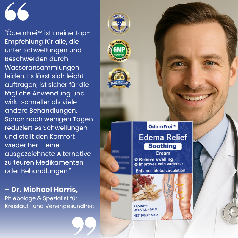 ÖdemFrei™ | Lindernde Creme bei Ödemen