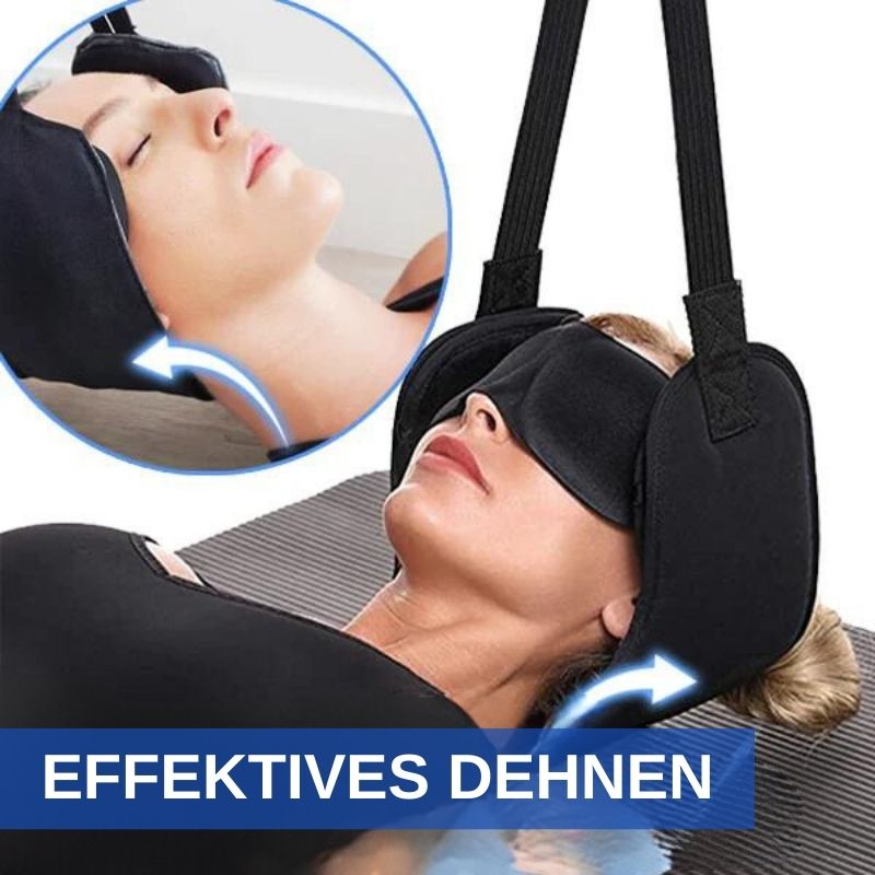 HalsEase™ | Tragbarer Nackenstrecker-Tür-Hängemattensystem