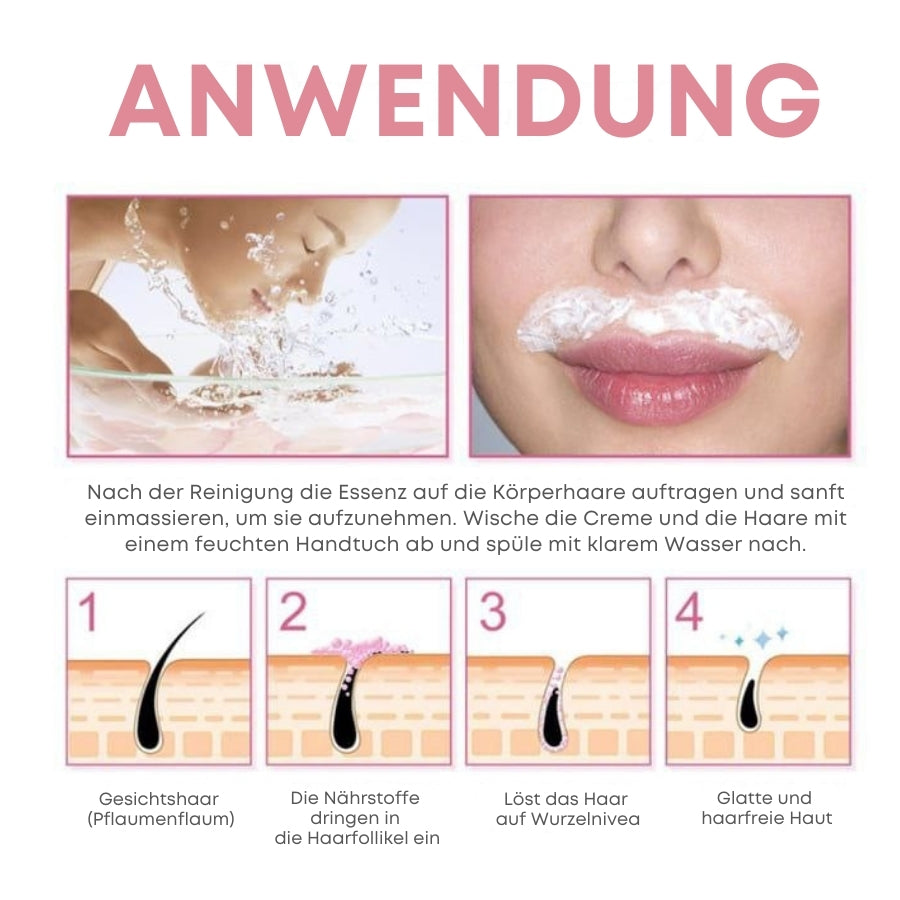 HairSnap™ | Gesichts-Haarentfernungscreme