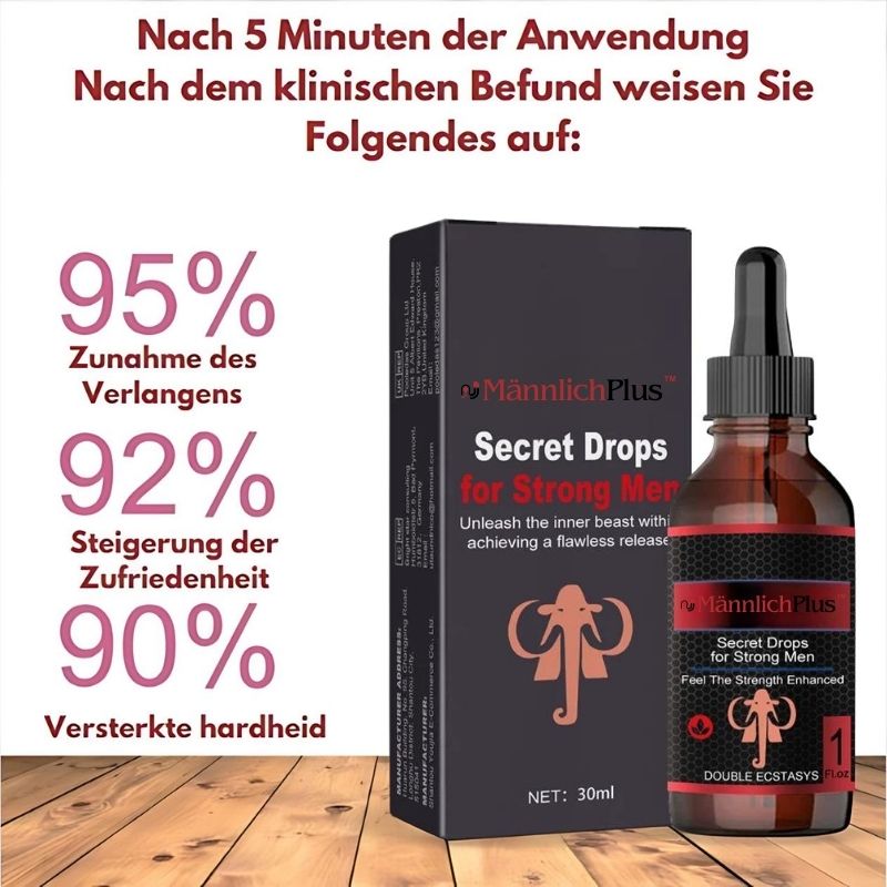 MännlichPlus™  | Starke Männer Geheimtropfen