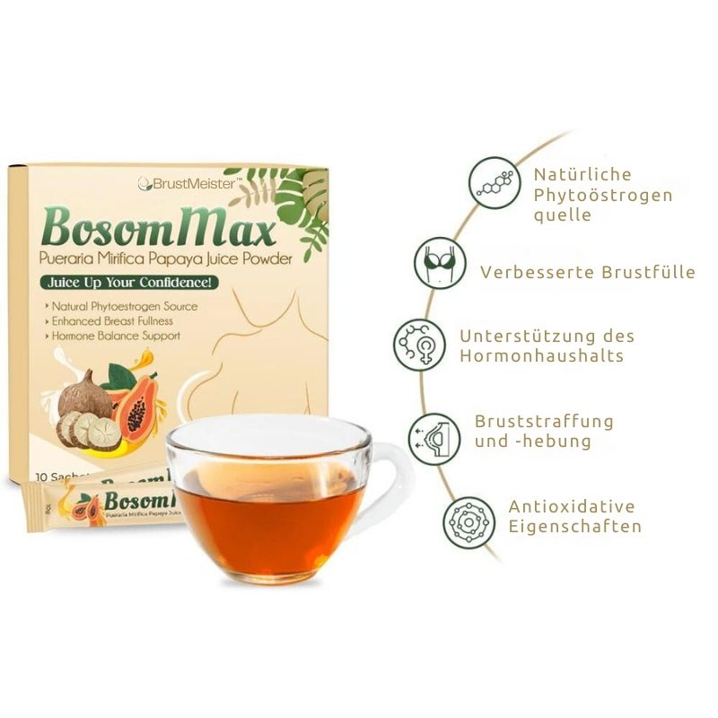 BrustMeister™ | Pueraria Mirifica Papaya Saft Brust Wachsen Pulver