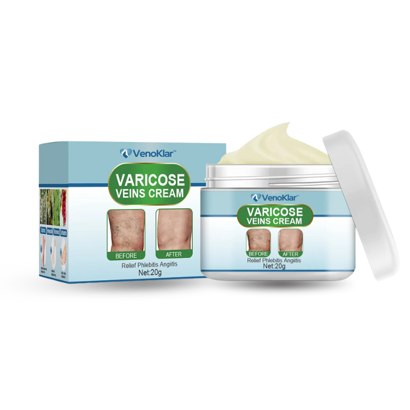 VenoKlar™ | Krampfadern- & Besenreiser-Creme