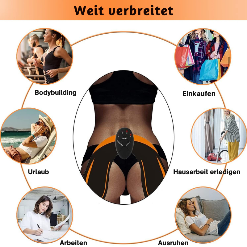 Po-Lifting™ EMS Gerät | Kein Hängender Po Mehr in Nur 7 Tagen!