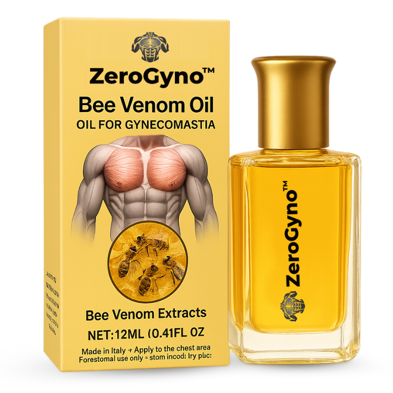 ZeroGyno™ | Bienengift-Serum gegen Gynäkomastie bei Männern
