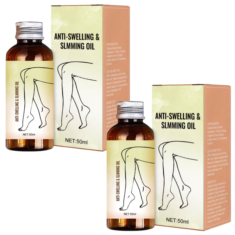 SchwellKlar™ | Anti-Schwellungs- & Slimming-Öl