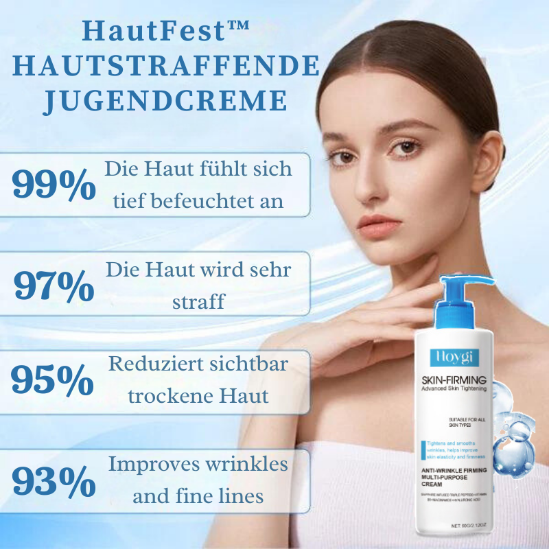 HautFest™ | Trotzen dem Altern und straffen Ihre Haut in nur wenigen Wochen!