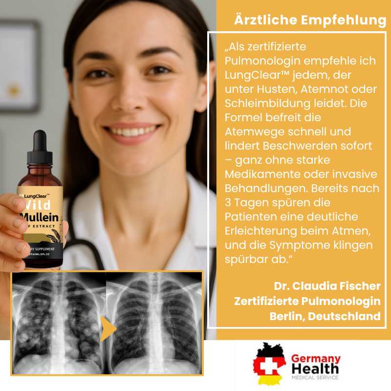 LungClear™ | Ergänzung zur Unterstützung der Lungenfunktion