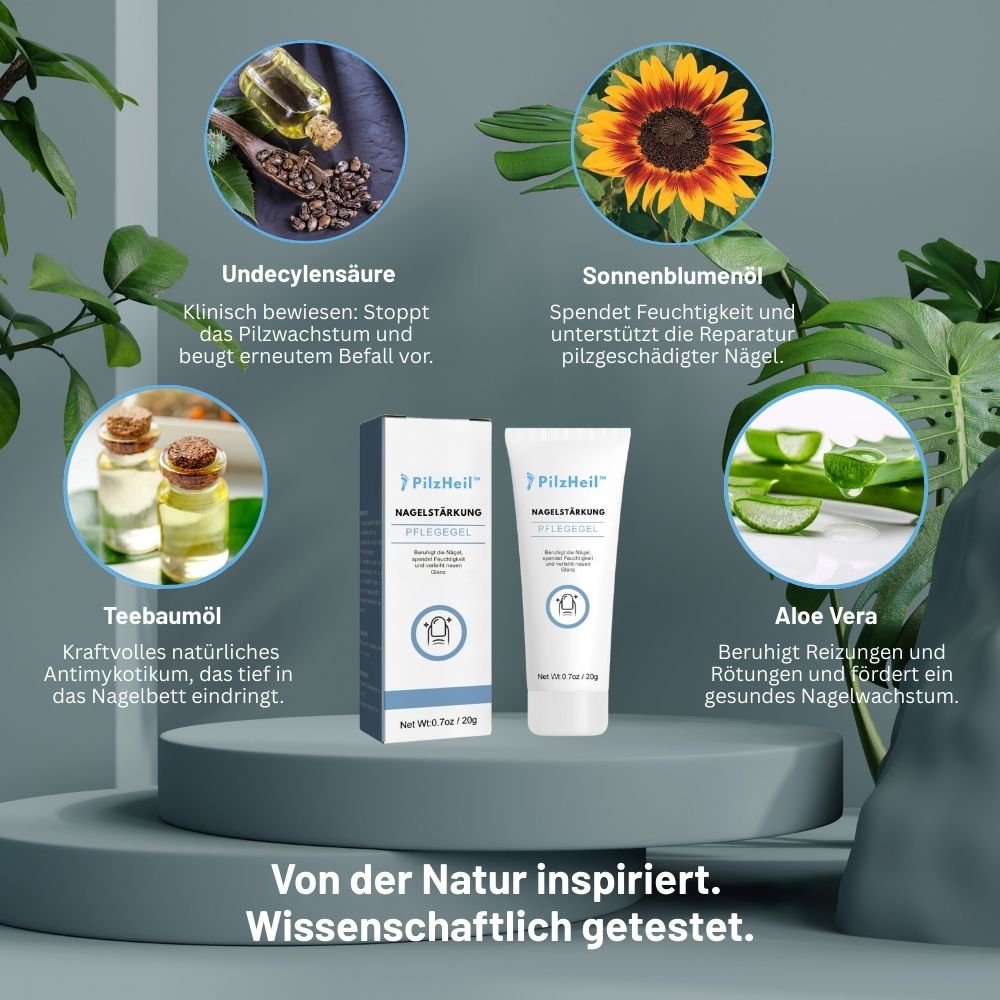 PilzHeil™ | Behandlungsgel für Fußnägel