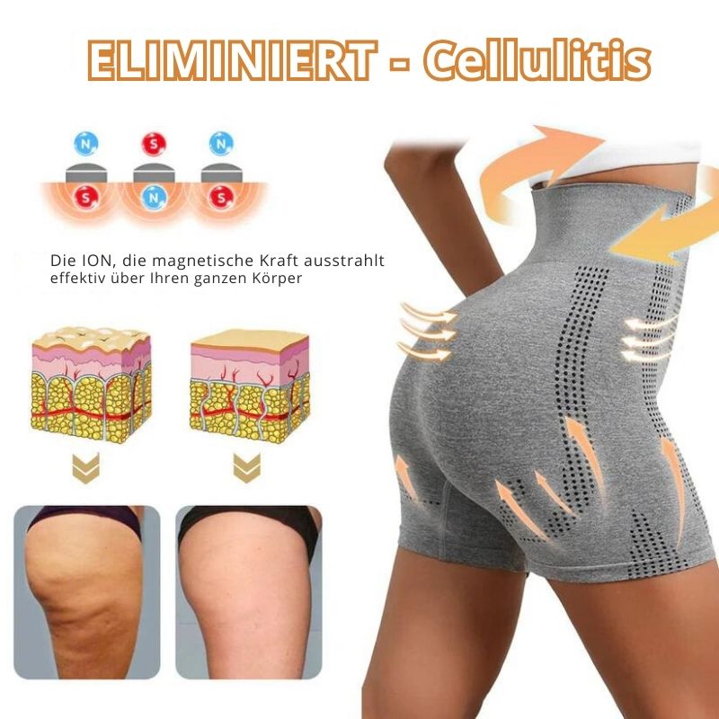 SchlankFlex™ | Mikro-Vibrationsmassage-Modul Ice Silk Ion Fiber Repair Shaping Shorts