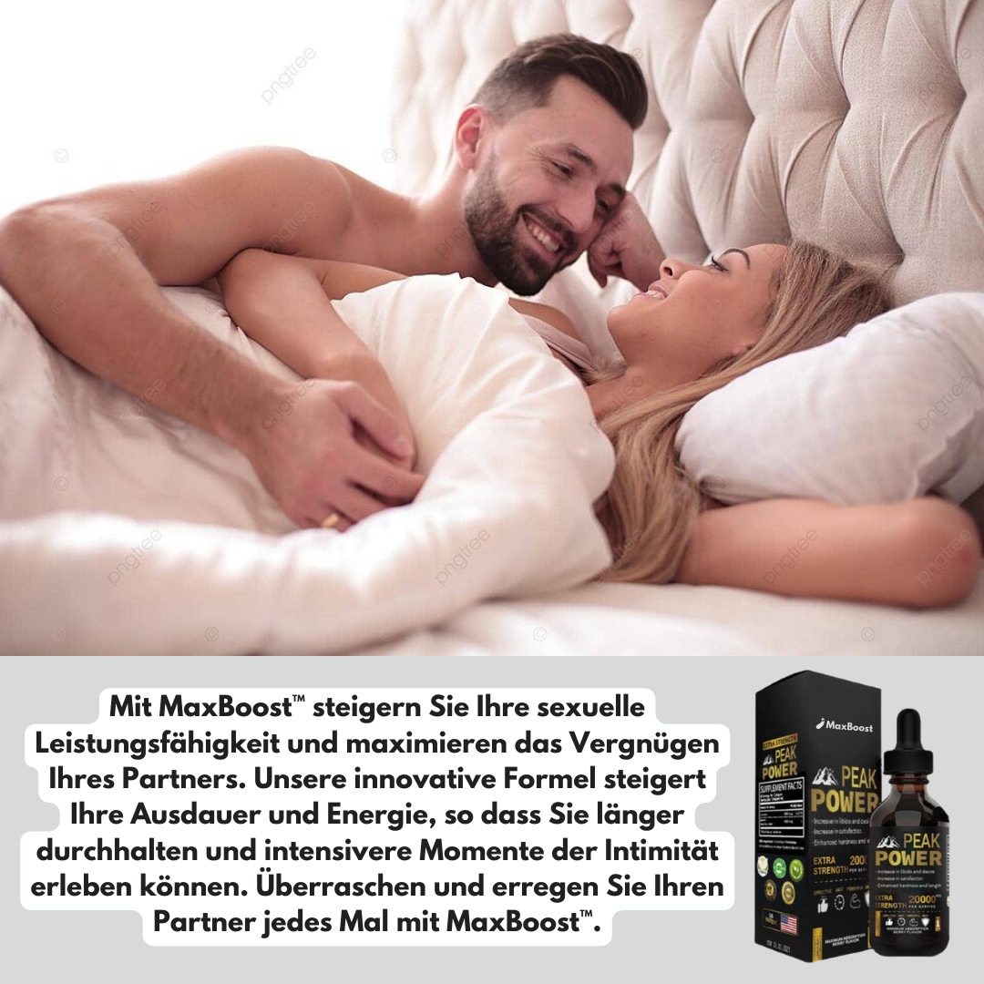 MaxBoost | Keine Versager mehr im Schlafzimmer!