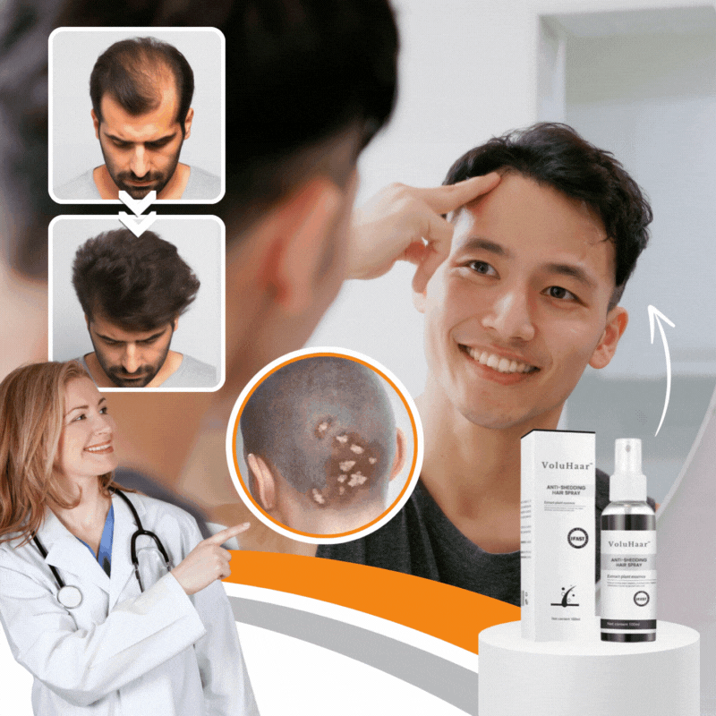 VoluHaar™ | Anti-Ausschütten-Spray