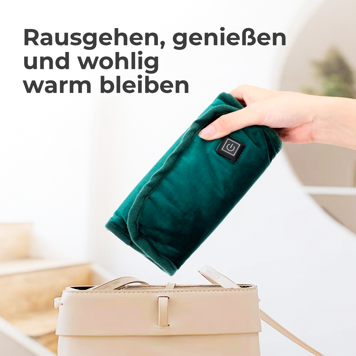 HeatEase™ | Schnelle Wärme auf Knopfdruck – für dein stressfreies Wohlfühlerlebnis!