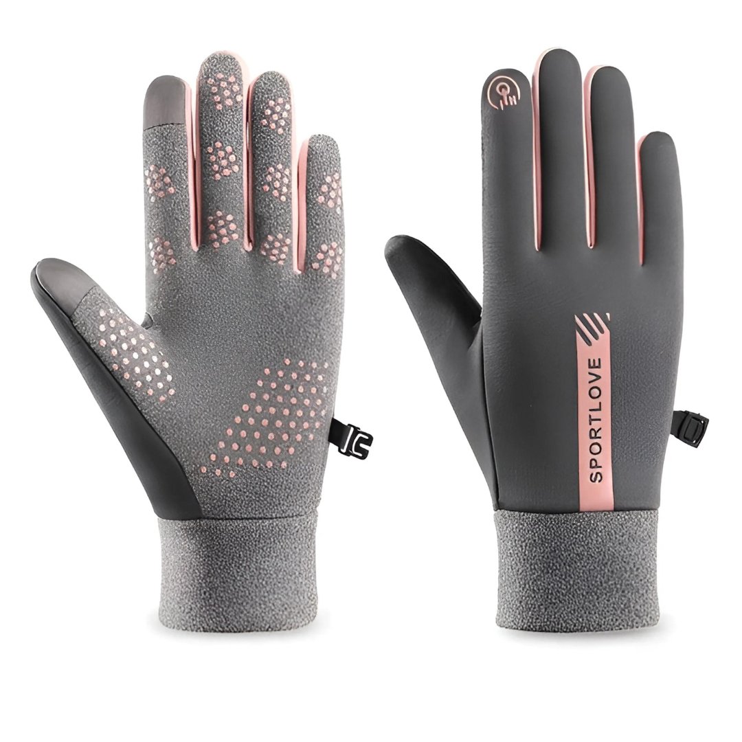 PolarGriff™ | Rutschfeste wasserdichte Winterhandschuhe mit Touchscreen-Funktion