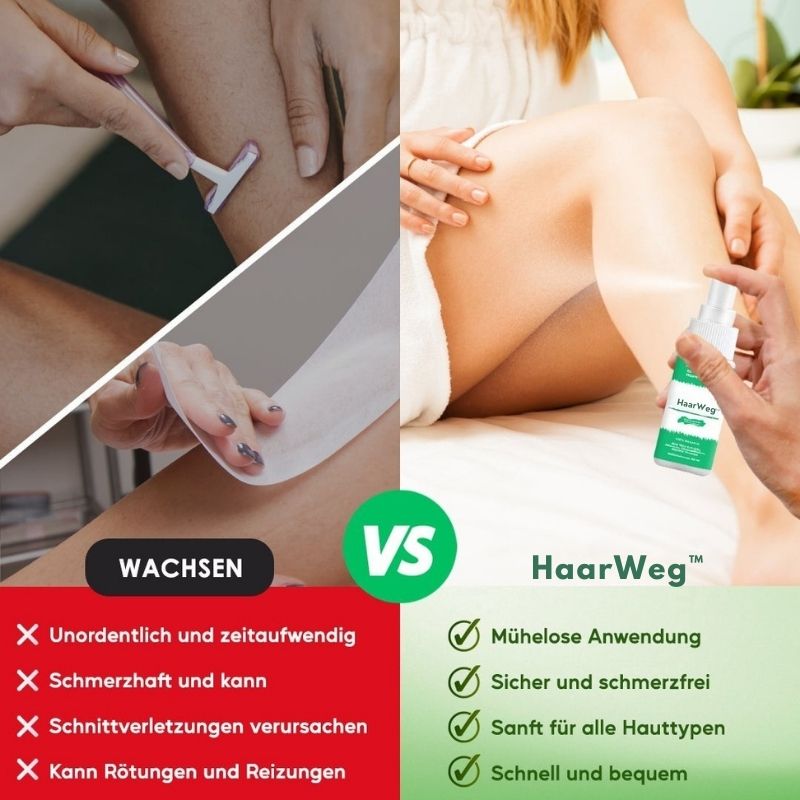 HaarWeg™ | Haarentfernungs-Spray