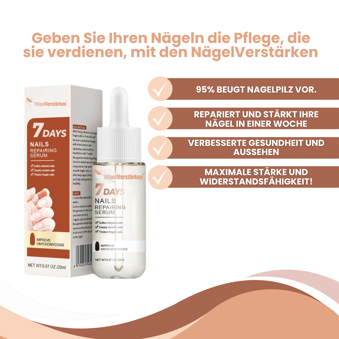 NägelVerstärken | Wiederherstellung und Schutz Ihrer beschädigten Nägel in nur 7 Tagen!
