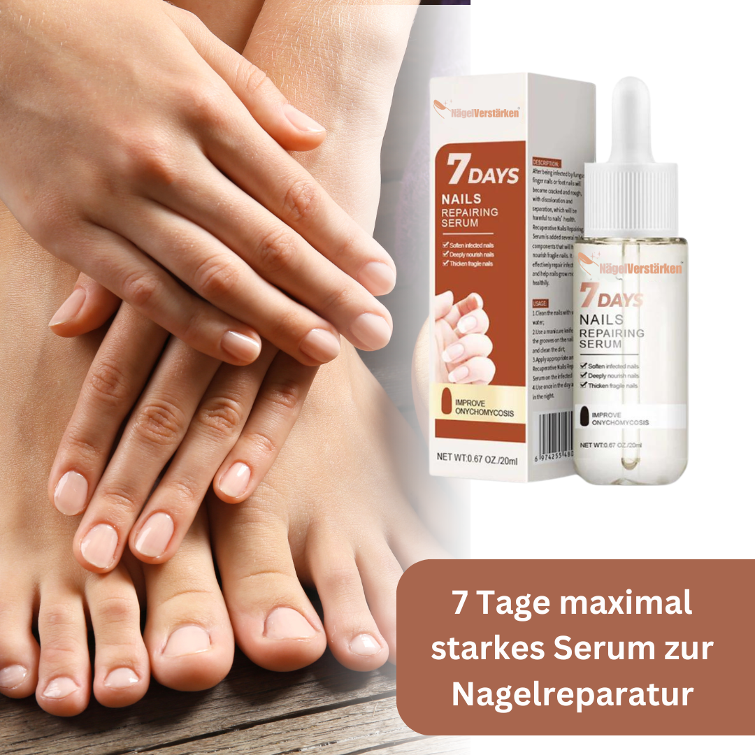 NägelVerstärken | Wiederherstellung und Schutz Ihrer beschädigten Nägel in nur 7 Tagen!
