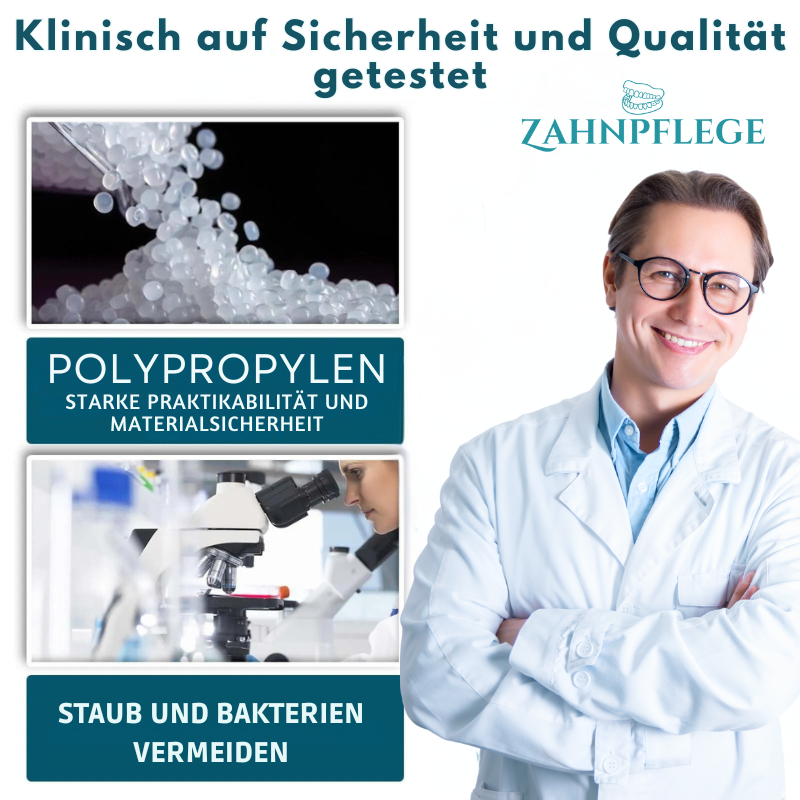 ZahnPflege™ | Lächeln Sie ohne Sorgen in nur 1 Sekunde!