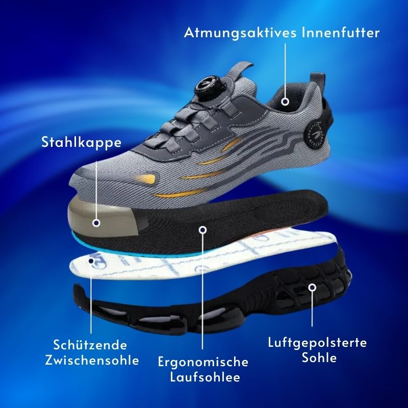 SchrittEase™ | Orthopädische Sicherheitsschuhe S3