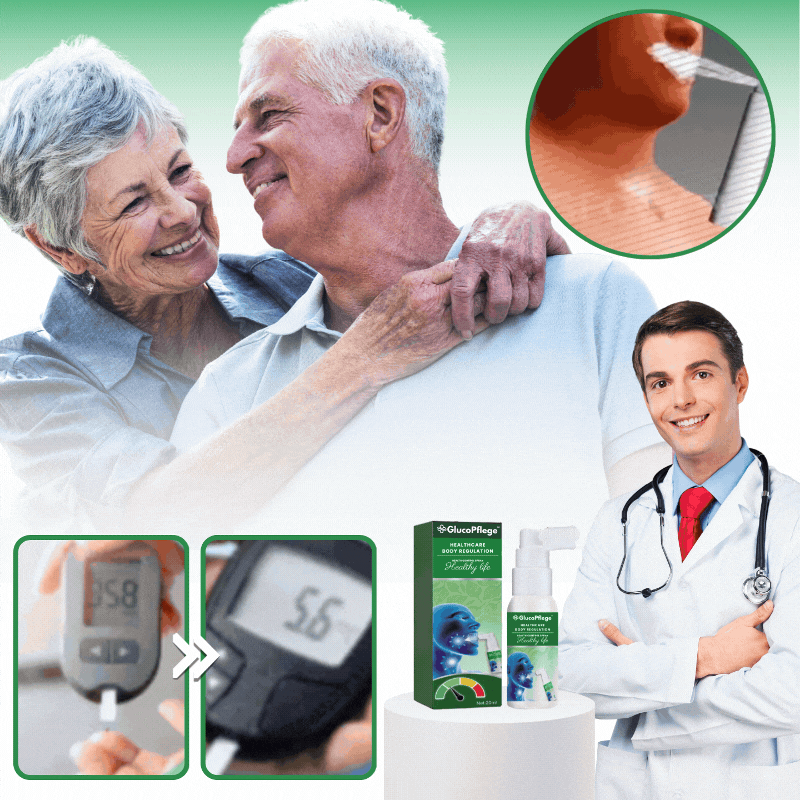 GlucoPflege™ | Natürliches Insulin-Spray