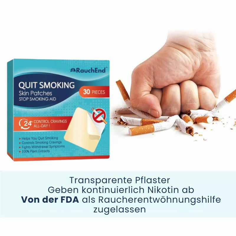 RauchEnd™ | Hautpflaster zur Rauchentwöhnung