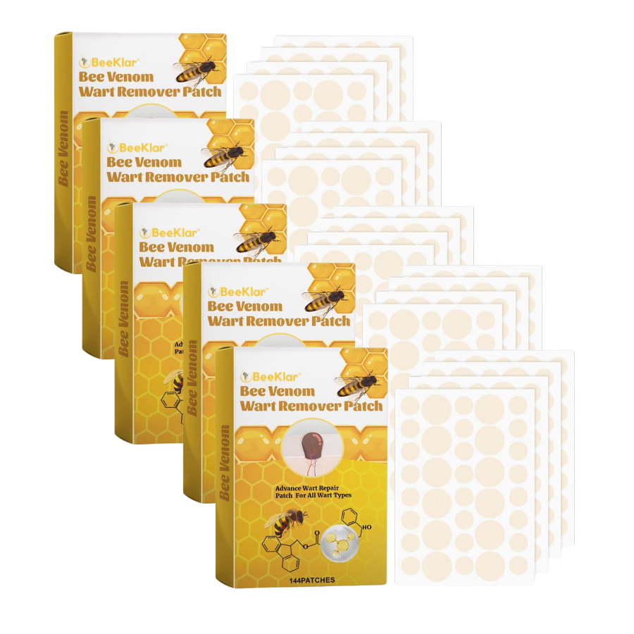 BeeKlar™ | Bienengift Hautanhängsel-Entferner Pflaster