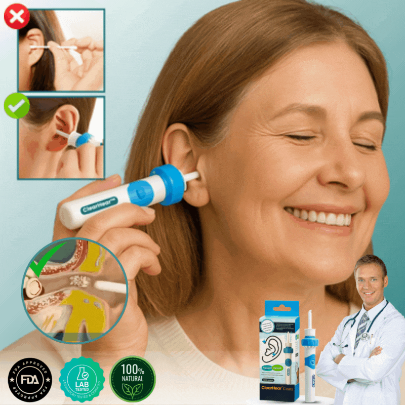 ClearHear™ | Sanftes Ohrreinigungsgerät ohne Chemie