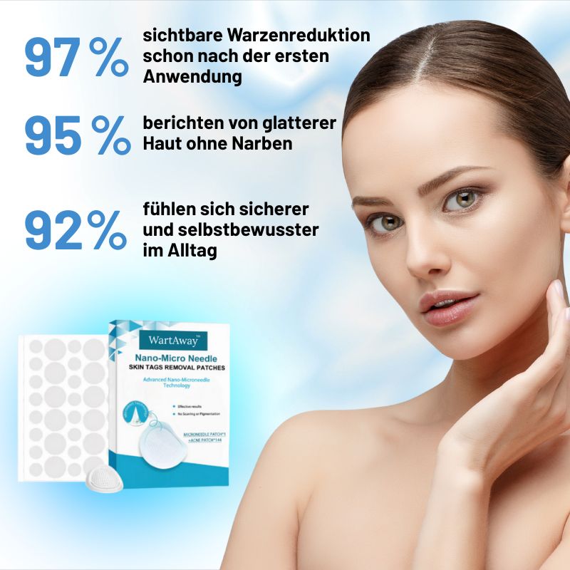 WartAway™ | Sanfte Warzenentfernung ohne Schmerzen oder Narben