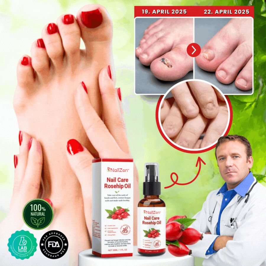 NailZen™ | Hagebuttenöl Nagelbehandlung