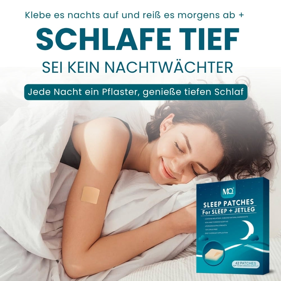 SomnaTief™ | Schlafpflaster für Schlaf + Jetlag