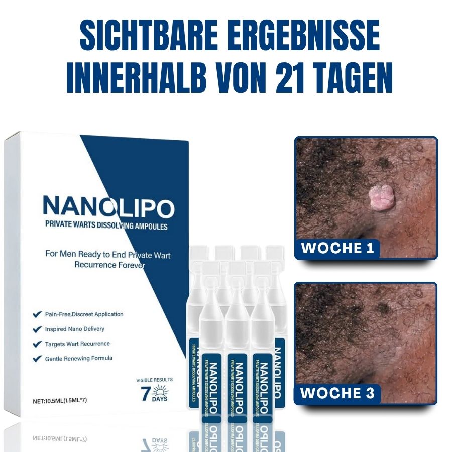 NanoWart™ | Diskrete, wartauflösende Ampullen