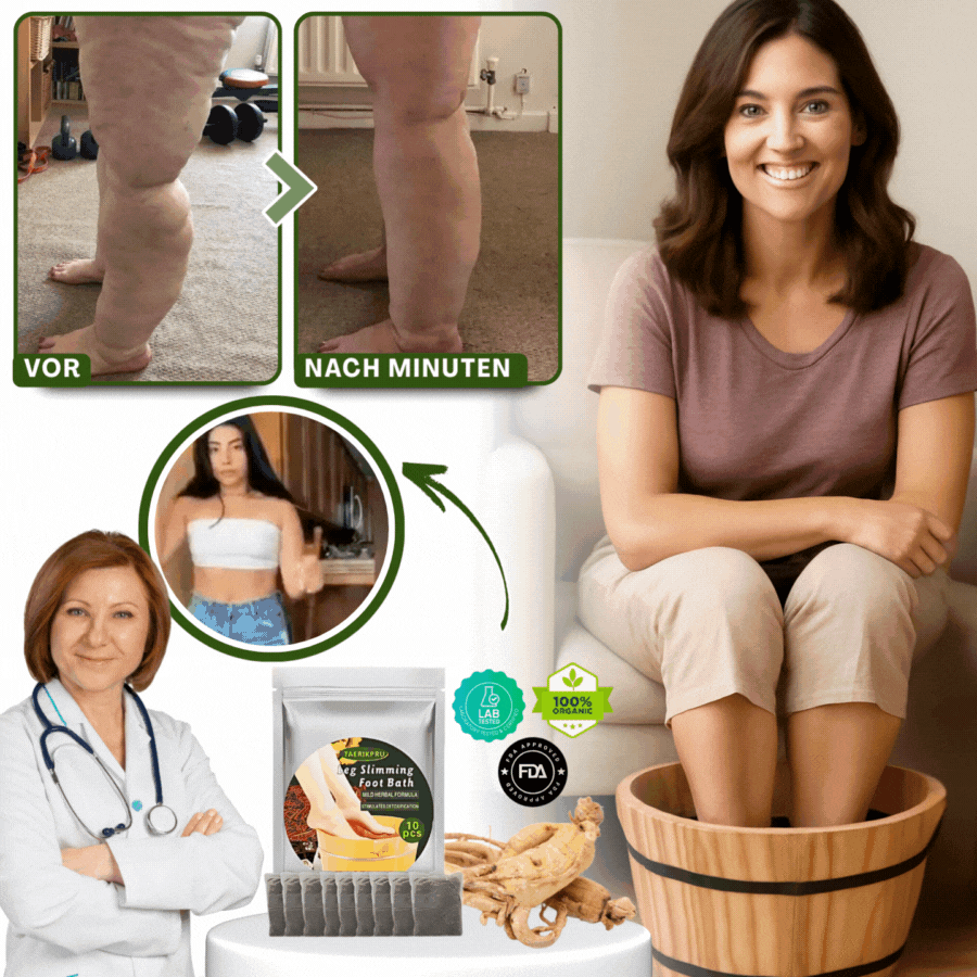 EcoSoothe™ | Entgiftung & lymphatische Drainage-Beutel für Fußbäder
