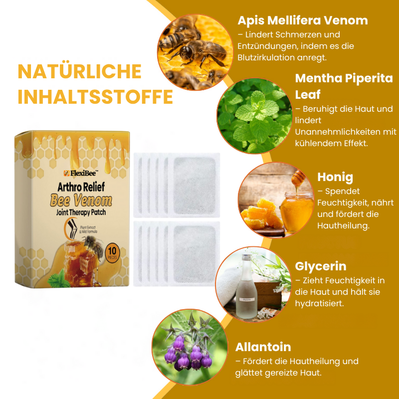 FlexiBee™ | Bienenvenom-Therapie-Pflaster