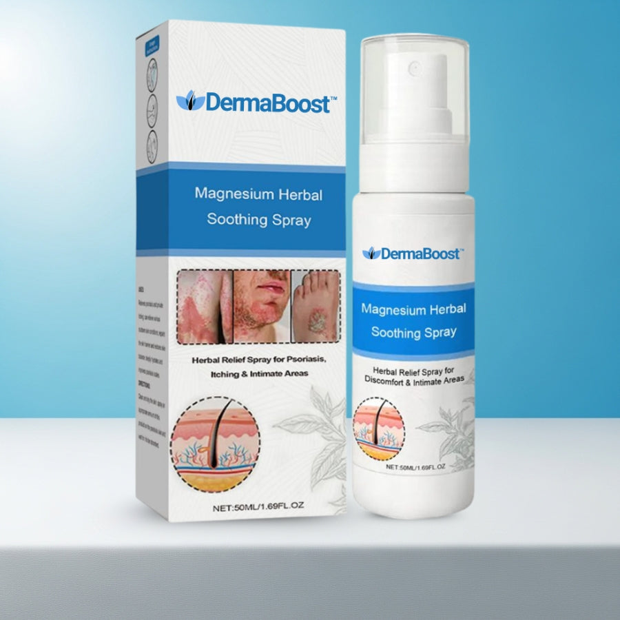 DermaBoost™ | Psoriasis und Ekzem Kräuter‑Beruhigungsspray