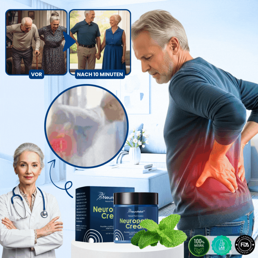 NeuroRelief™ | Natürliche Neuropathie-Creme