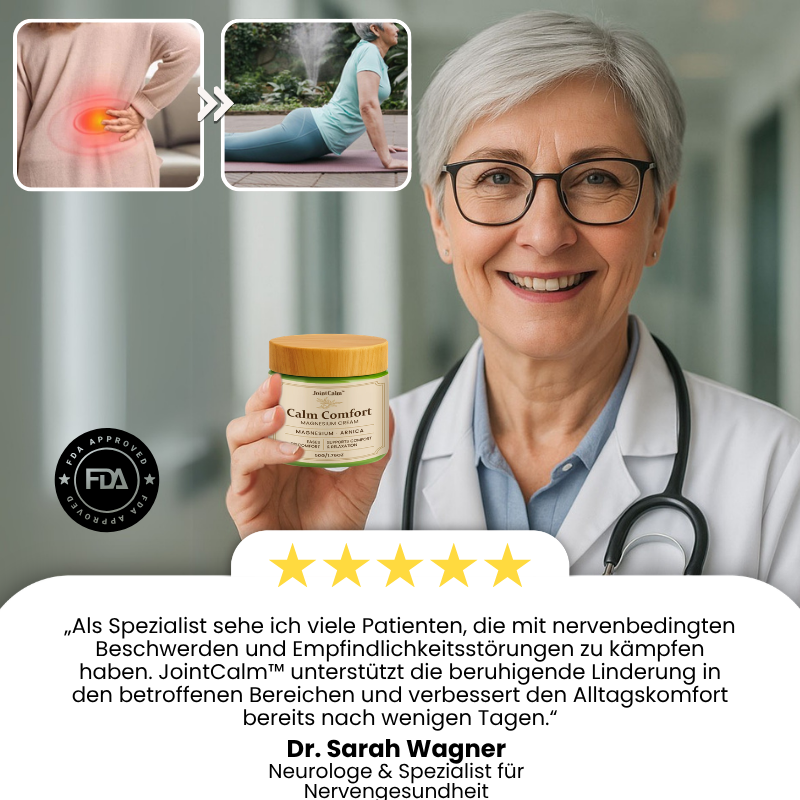 JointCalm™ | Nervenschmerz-Linderung-Creme