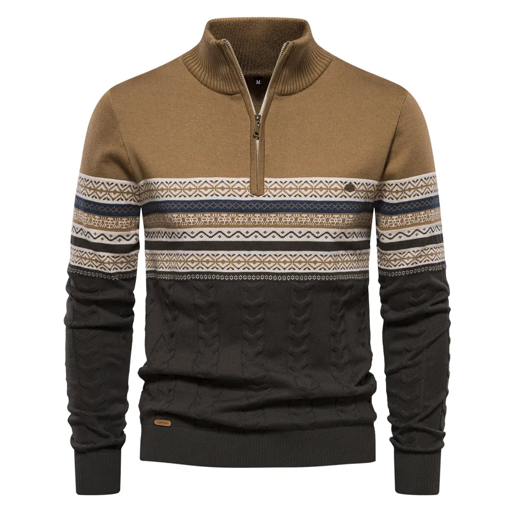 Rustic™ - Hochwertiger Pullover mit Retro-Patronen