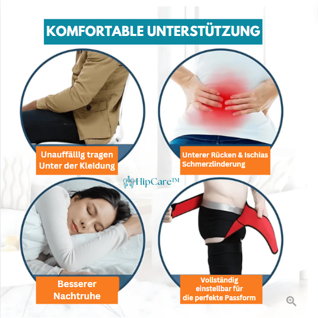 HipCare™ | Beseitigen Sie Hüftschmerzen, bewegen Sie sich in wenigen Tagen frei!