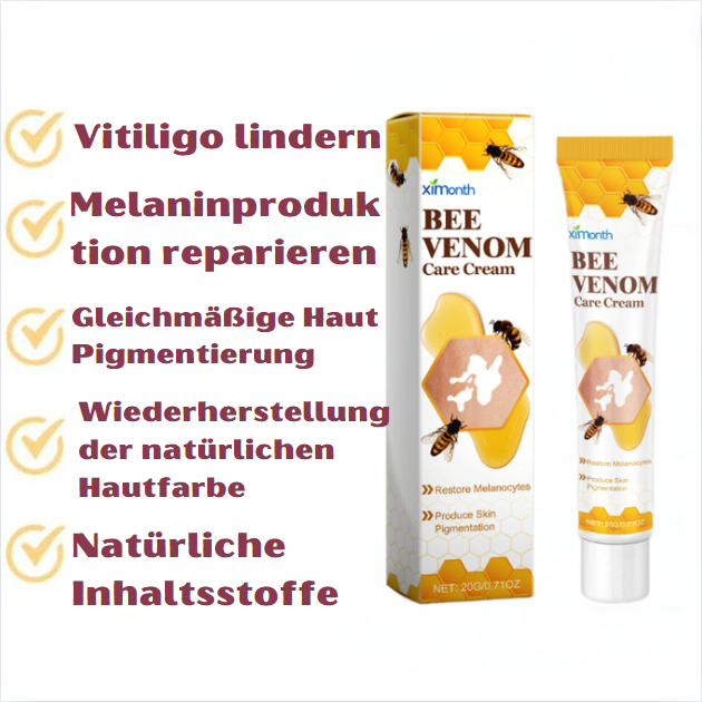 BienenKlar™ | Stellen Sie Hautverfärbungen in nur 7 Tagen wieder her!