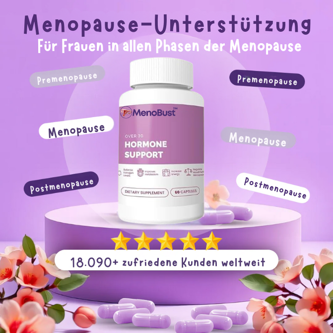 MenoBust™ | Besiege Menopause-Symptome Schnell