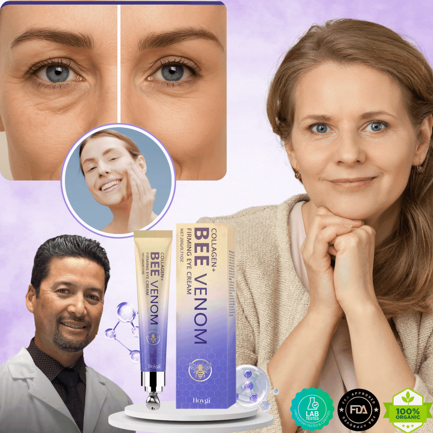Apilift™ Anti-Aging Augencreme Straffere in 7 Tagen!