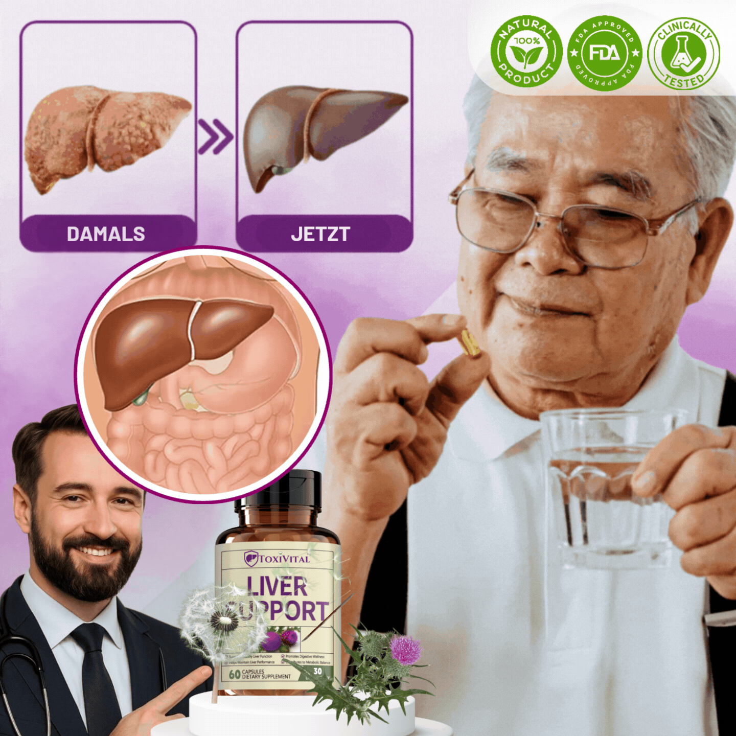 ToxiVital™ | Spüle 95 % der Toxine aus!